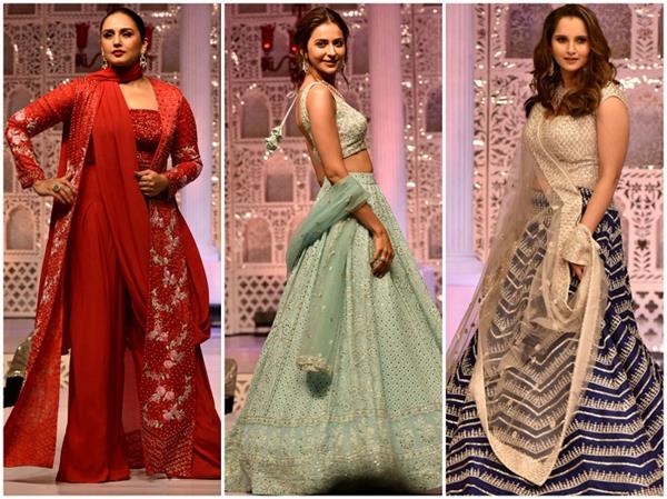 Charity Fashion Show: सानिया-हुमा के आगे फीका पड़ा इन 3 हसीनाओं का जलवा