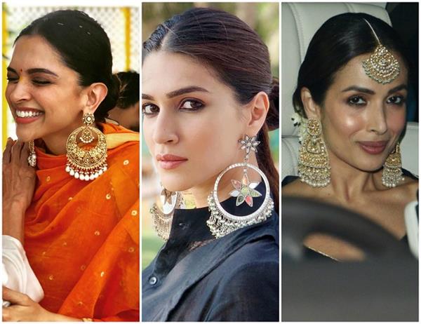 बी-टाऊन फैशनः वेस्टर्न-ट्रडीशनल, दोनों के साथ कैरी करें Oversized Earrings ( See Pics)