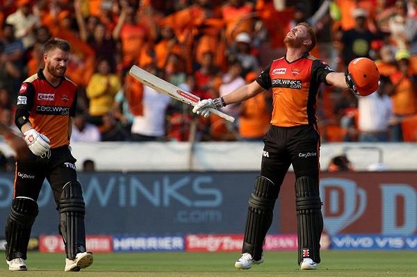 Sunrisers Hyderabad Team, david warner, jonny bairstow