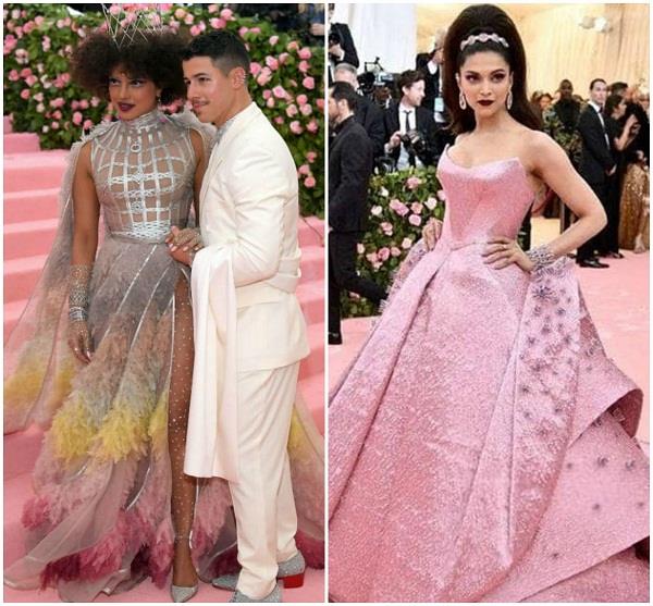 Met Gala 2019ः फैंस को पसंद आई दीपिका की प्रिंसेस लुक तो प्रियंका को कहा-आदिवासी भूतनी