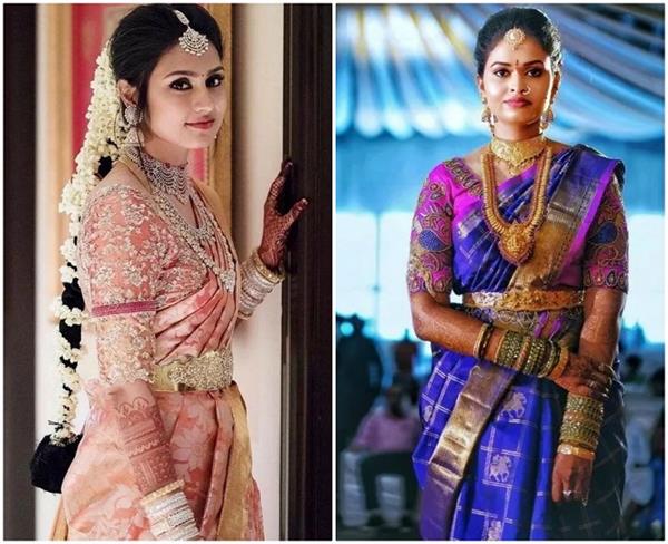 इन साउथ इंडियन ब्राइड्स की तरह ट्राई करें कांजीवरम साड़ियां