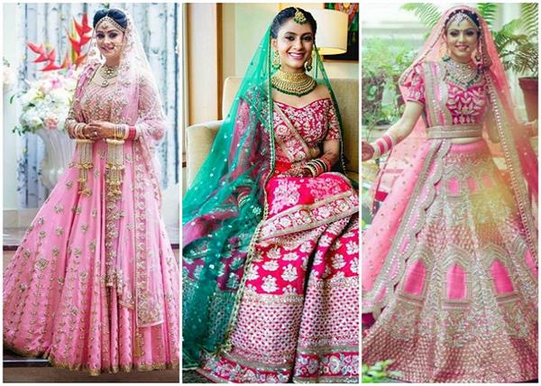 रैड नहीं, डिमांड में आएं Pink Bridal Lehengas, देखिए लेटेस्ट डिजाइन्स