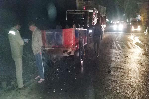 chuvadi road accident one death