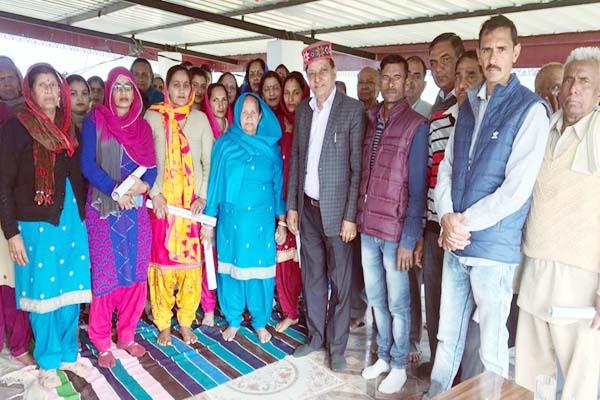 mla rajender rana in hamirpur