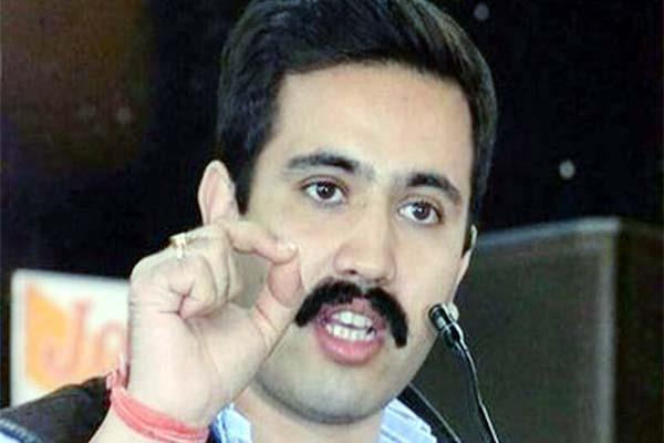vikramaditya singh target on cm jairam