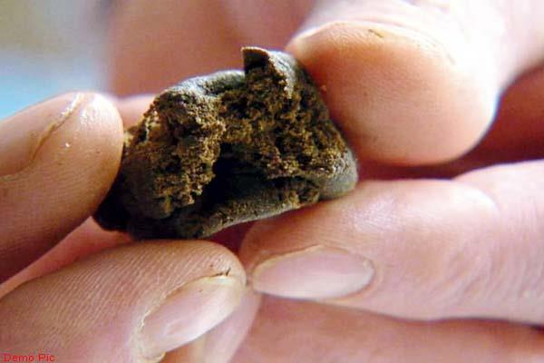 youth arresed with hashish
