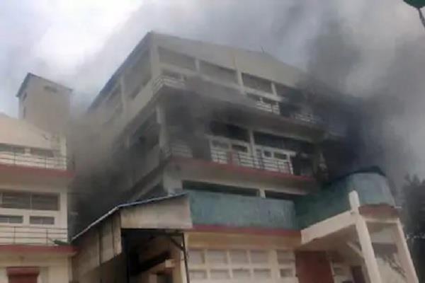 baddi s pharma company caught fire loss of millions