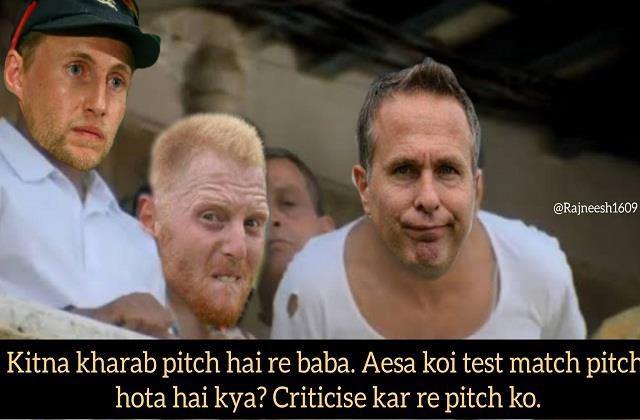 à¤…à¤¶ à¤µ à¤¨ à¤• à¤¶à¤¤à¤• à¤• à¤¬ à¤¦ à¤® à¤‡à¤•à¤² à¤µ à¤¨ à¤¹ à¤ à¤Ÿ à¤° à¤² à¤« à¤¸ à¤¨ à¤‰à¤¡ à¤¯ à¤®à¤œ à¤• Michael Vaughan Trolls After Ashwin S Century Fans Shared Funny Memes Sports Punjab Kesari