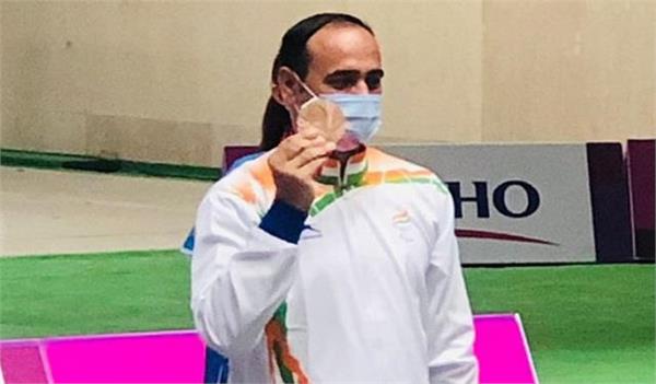 faridabad s singhraj adhana won bronze medal in tokyo paralympics update