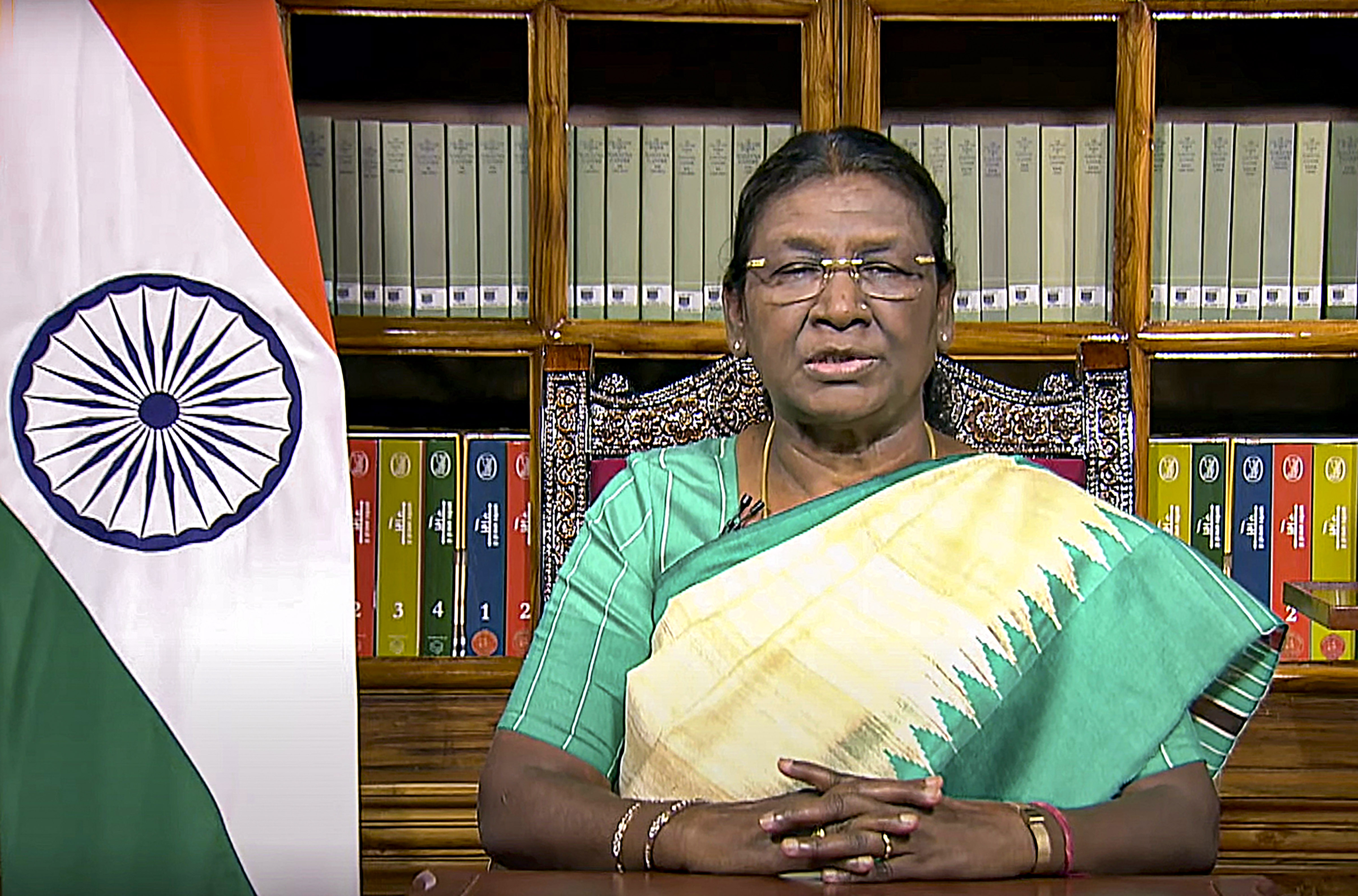 राष्ट्रपति द्रौपदी मुर्मू बोलीं- भारत ने अंतरराष्ट्रीय मंचों पर अग्रणी स्थान बनाया है, G-20 की अध्यक्षता का दायित्व भी संभाला - draupadi murmu said ...