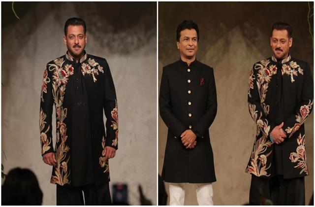 दोस्त के लिए सलमान खान ने किया रैंप वॉक, ऐश्वर्या की सास के आगे इतराकर चले भाईजान