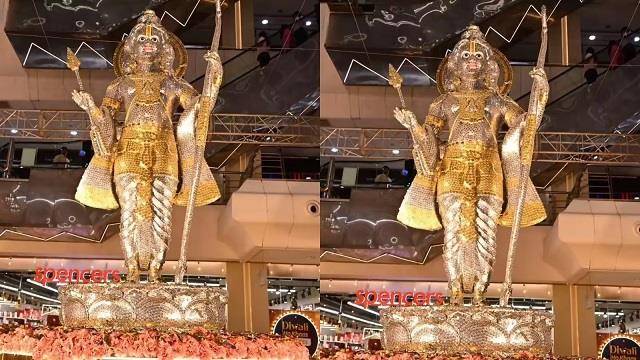 फन रिपब्लिक मॉल में बनी 18 फीट की श्रीराम प्रतिमा, Book of world records में बनाई जगह