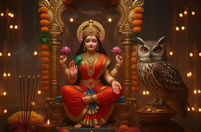 मां लक्ष्मी की सवारी उल्लू ही क्यों है? जानिए इसके पीछे का धार्मिक रहस्य