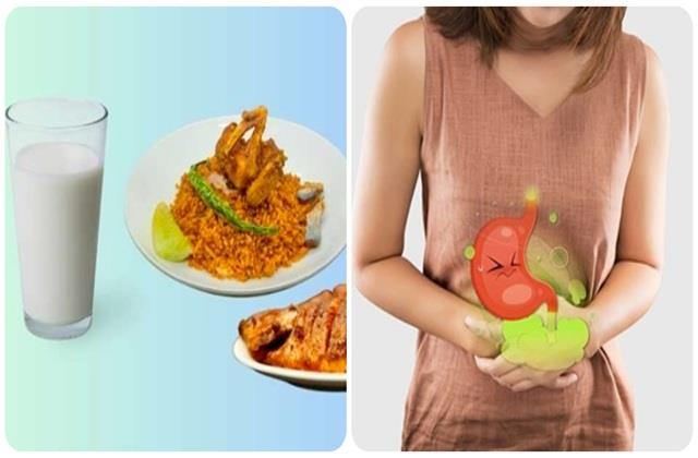 दूध के साथ फल और नॉनवेज के साथ चावल, ये फूड कॉम्बिनेशन बनाते हैं पेट में गैस