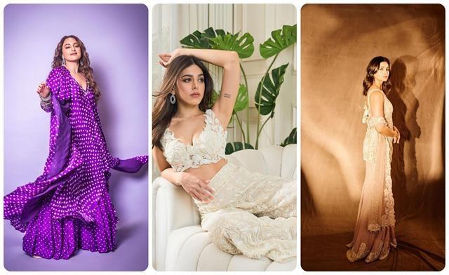 शरारा का आया ट्रेंड, ऐसे करेंगी स्टाइल तो मुड़- मुड़कर देखेंगे लोग