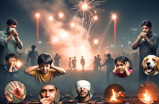 पटाखे जलाएं मगर संभलकर! दिवाली पर बढ़ जाती हैं इन 5 बीमारियों का खतरा, जानें बचाव के तरीके
