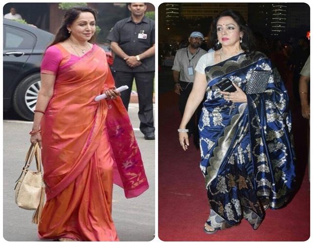 Dream Girl हेमा मालिनी की तरह रॉयल साड़ी करें ट्राई, 60 में दिखेंगी 40 की