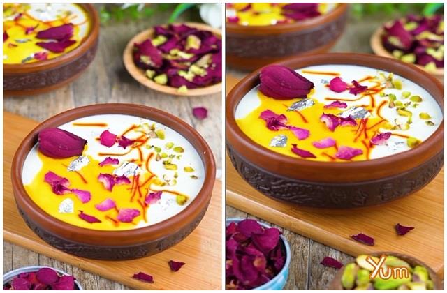 बेक्ड केसर दही