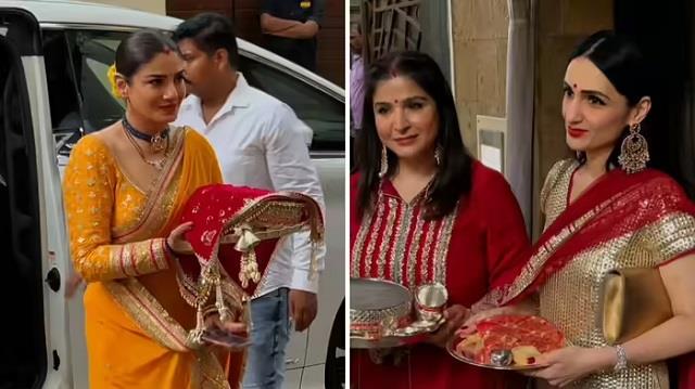करवा चौथ पर बॉलीवुड हसीनाओं को पछाड़ गई अरबपति की बीवी, रवीना से लेकर मीरा तक को छोड़ा पीछे