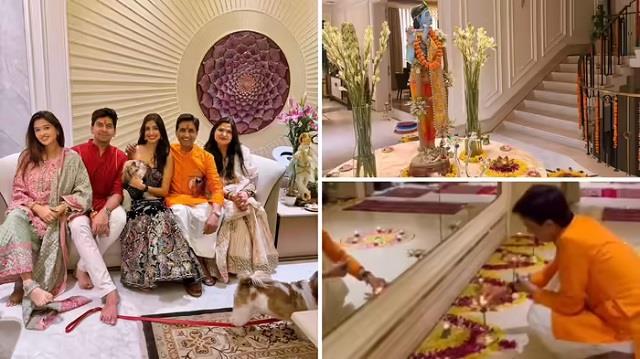 कवि कुमार विश्वास का महल जैसा घर हुआ रोशन, रंगोली से लेकर फूलों की सजावट तक ने जीता दिल