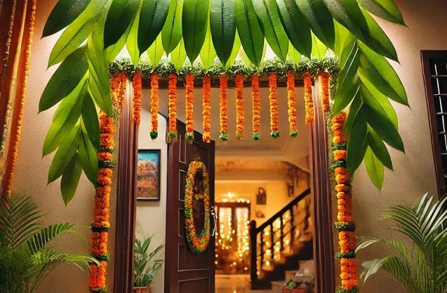 दिवाली पर लगा लिया ये तोरण तो घर में नहीं घुसेगी बुरा शक्ति, इस पत्ते का तोरण सबसे शुभ