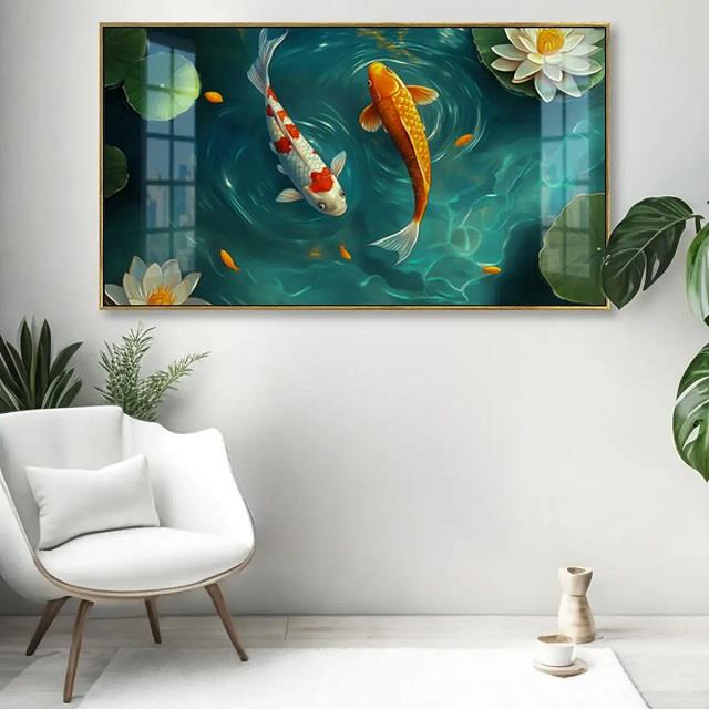 फिश पेंटिंग की ये खास दिशा लाती है घर में खुशहाली और बढ़ाती है गुड लक