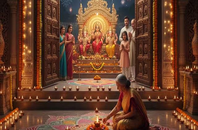 दिवाली की रात क्यों खोलकर रखे जाते हैं घरों के दरवाजे? जानें इसके पीछे का रहस्ह