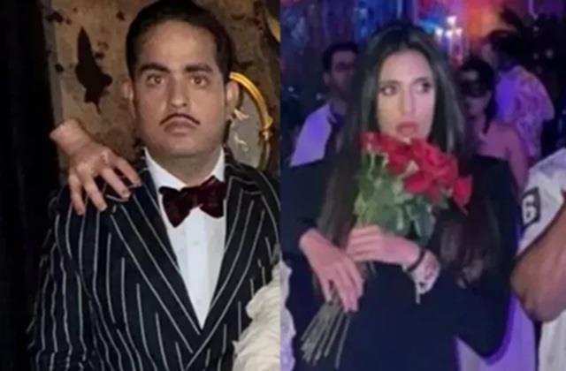 चर्चा में है अंबानी परिवार की डरावनी पार्टी,  मुकेश अंबानी के बेटे- बहू के Look को देख चौंकी दुनिया