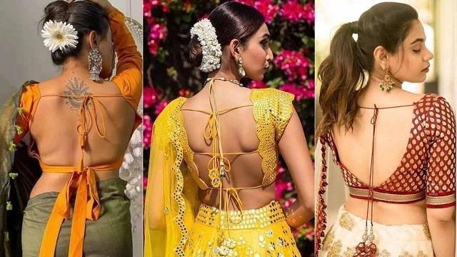 साड़ी के साथ स्टाइलिश लुक पाने के लिए चुनें ये खूबसूरत Blouse Designs