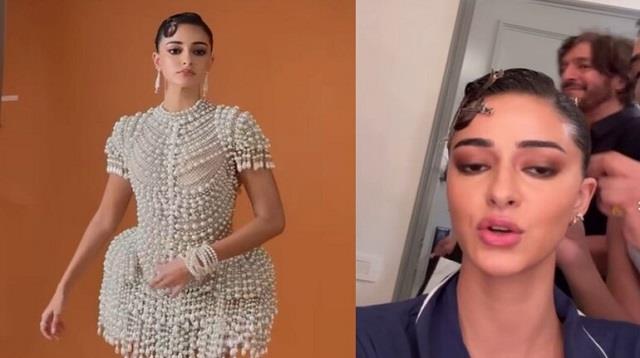 अनन्या पांडे की ड्रेस की नकल कर बेटी के लिए बनाई, लोग नहीं कर रहे विश्वास, बोले - हमसे 10 साल में भी न बने