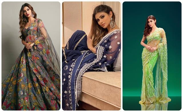 साड़ी हो या लहंगा हर एक ड्रेस में कहर ढाती हैं Mouni Roy, ट्राई करें एक्ट्रेस के ये लुक्स