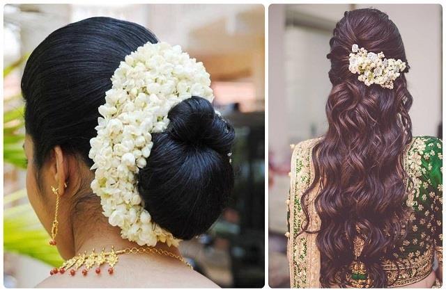 एवरग्रीन गजरा देगा भीड़ से हटके लुक, शादी हो या पार्टी करें Hairstyles में शामिल