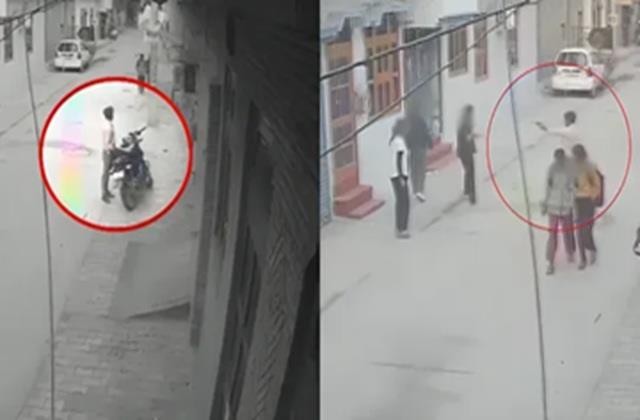 लाइब्रेरी से लौट रही छात्रा पर सिरफिरे आशिक ने बरसाई गोलियां,  CCTV  में कैद हुई पूरी घटना
