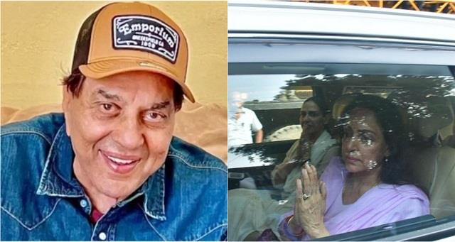 धर्मेंद्र का अंतिम संस्कार: हेमा मालिनी और ईशा देओल की भावुक वीडियो आई सामने