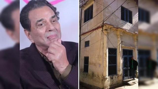 धर्मेंद्र का गांव वाला घर: टूटी कुर्सी, यादों से भरी दीवार,यहीं बीता था एक्टर का बचपन