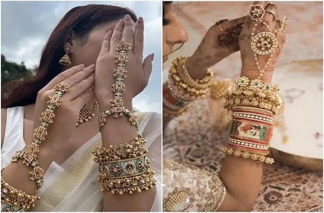 परफेक्ट Bridal Look के लिए बेस्ट हैं ऐसे Hathphool, देखें एक से एक डिज़ाइन्स