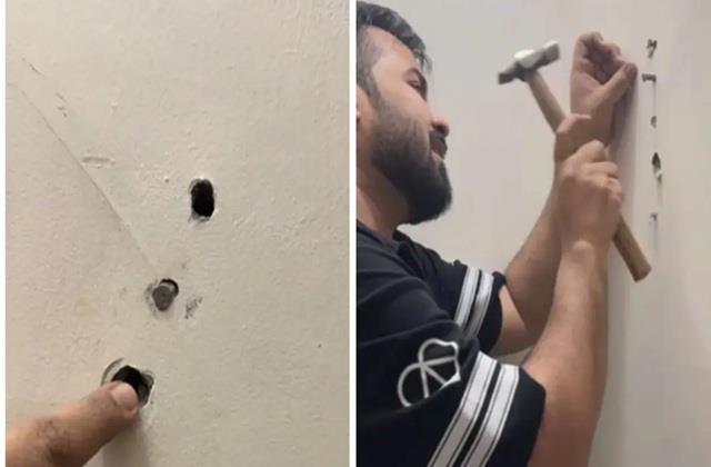 छोटी सी पेंसिल से  1.5 करोड़ के फ्लैट में हो गया छेद, नया घर खरदीने से पहले जरूर देखें ये वीडियो