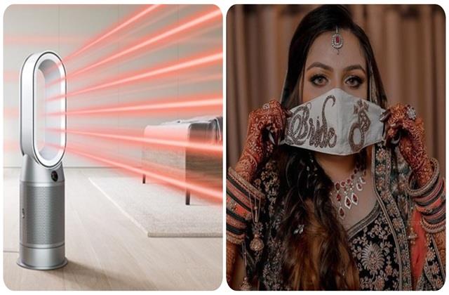 दिल्ली की शादियों में एयर प्यूरीफायर की बढ़ी मांग, दुल्हनें पहन रही लहंगे के साथ मैचिंग मास्क