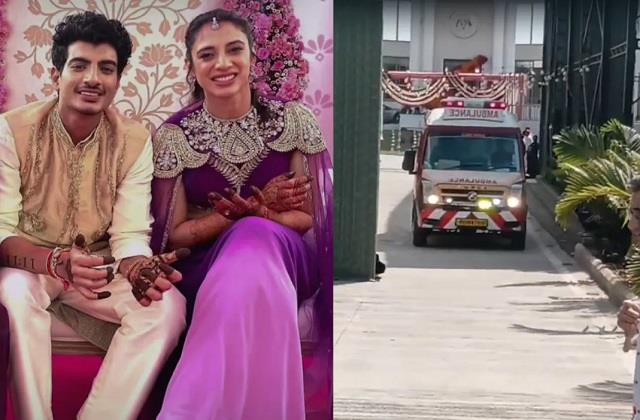 शादी के बीच में स्मृति मंधाना के पिता को आया मिनी हार्ट अटैक!