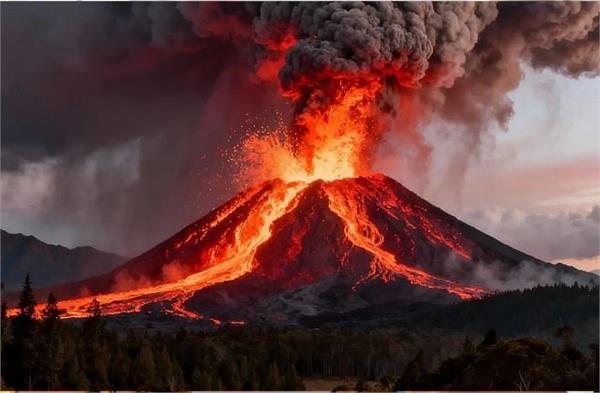 जहां से भारत पहुंची ज्वालामुखी की राख, वहां अभी चल रहा 2018, सूर्योदय होता है 12 बजे