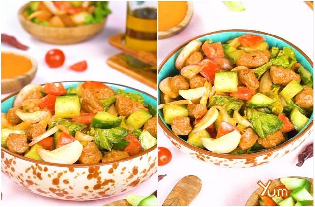 नुट्री सलाद Bowl