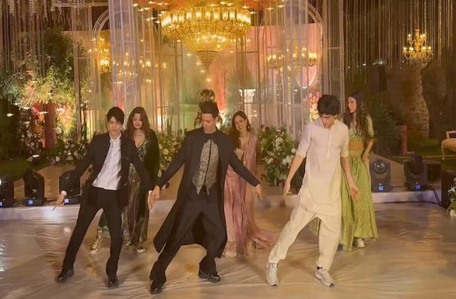 कजिन की शादी में ऋतिक रोशन ने लगाए खूब ठुमके, बेटों ने भी दी पापा को टक्कर