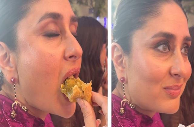 बेटे के स्कूल फंक्शन में समोसा खाती पकड़ी गई करीना कपूर, इस वीडियो में खुली पोल