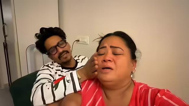 भारती सिंह झेल रही हैं पोस्टपार्टम इफेक्ट! दूसरे बेटे के जन्म के बाद रोने लगीं