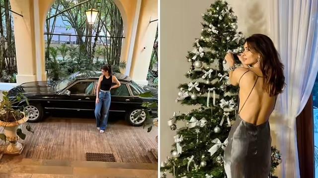 डायना पेंटी 100 साल पुरानी हवेली में मनाती है क्रिसमस, तस्वीरें देख आपको मिलेगा Idea