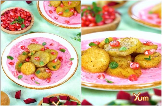 लो कैलोरी Beetroot सलाद