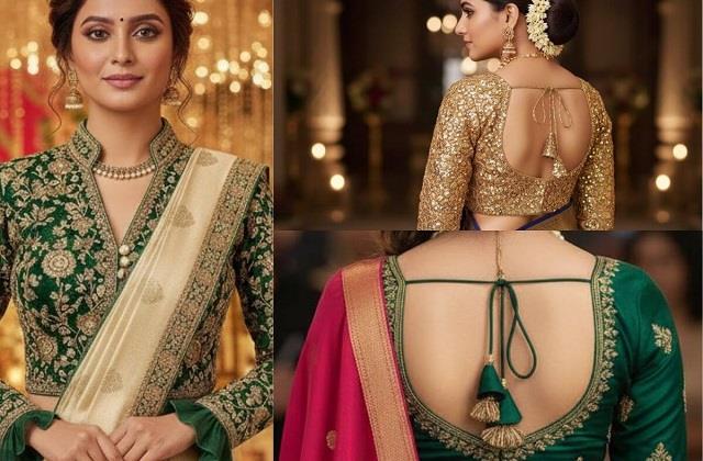 New Year 2026 की पार्टी में साड़ी के साथ पहनें 6 स्टाइलिश ब्लाउज, मिलेगा परफेक्ट ग्लैमरस लुक