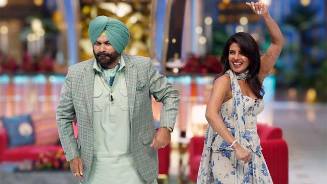 कपिल शर्मा शो में प्रियंका चोपड़ा ने किया कमाल, सिद्धू संग झूमते नजर आईं