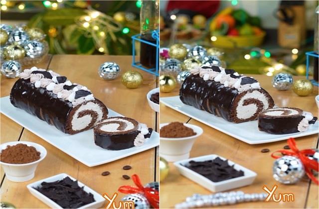 मोचा स्विस Roll