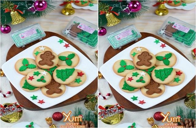 Christmas बटर कुकीज़